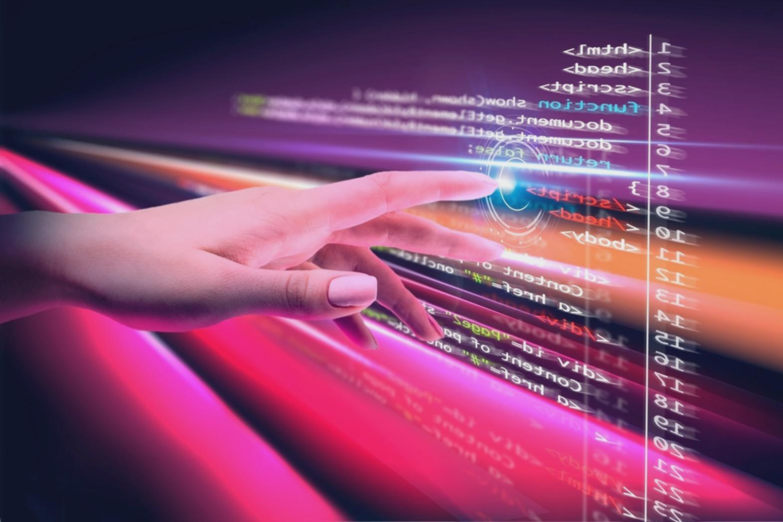 Students collaborating on blockchain development projects in modern learning environment